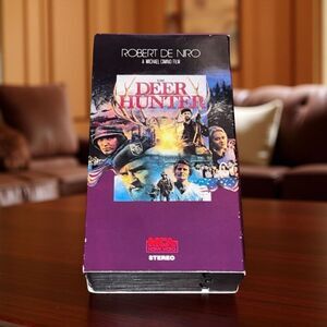 Vintage 1978 Academy Award Winner The Deer Hunter 2 VHS Tape Box Set Deniro